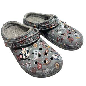 Crocs Dual Comfort Disney Christmas Mickey Mouse Holiday Treats Men 10 Women 12